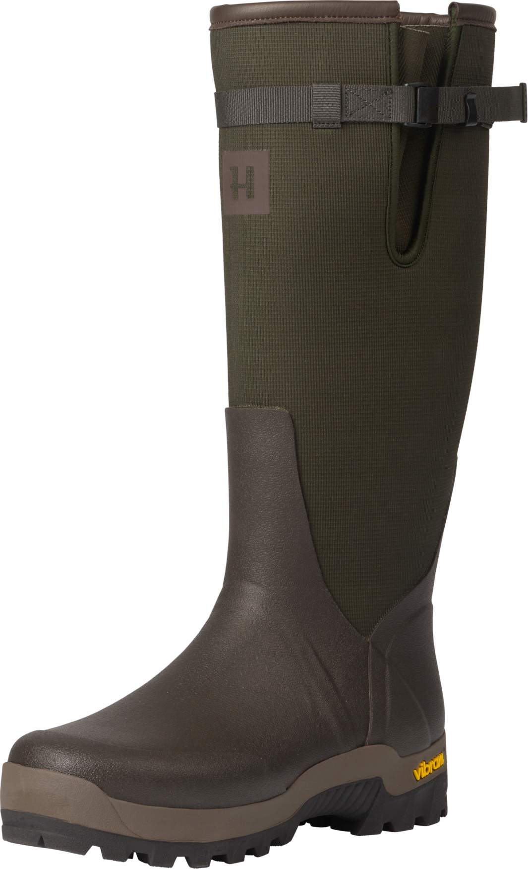 Kalosze Harkila Forester Textile Rubber Willow green/Deep brown 40