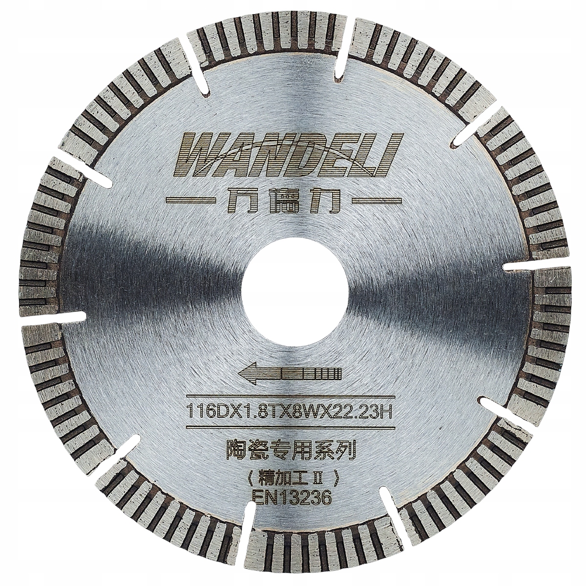 Tarcza diamentowa Wandeli J&p 116 mm