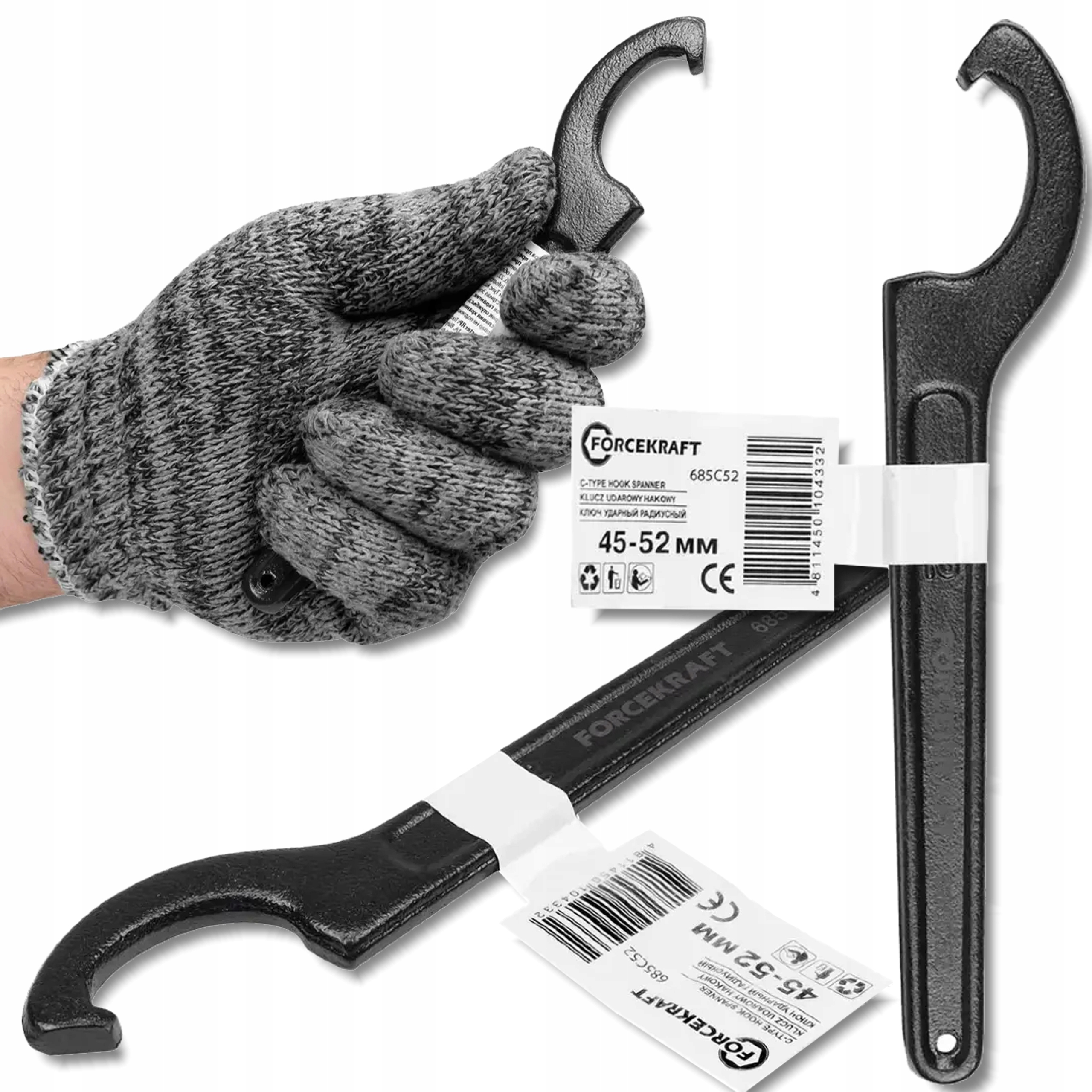Klucz hakowy 45-52mm