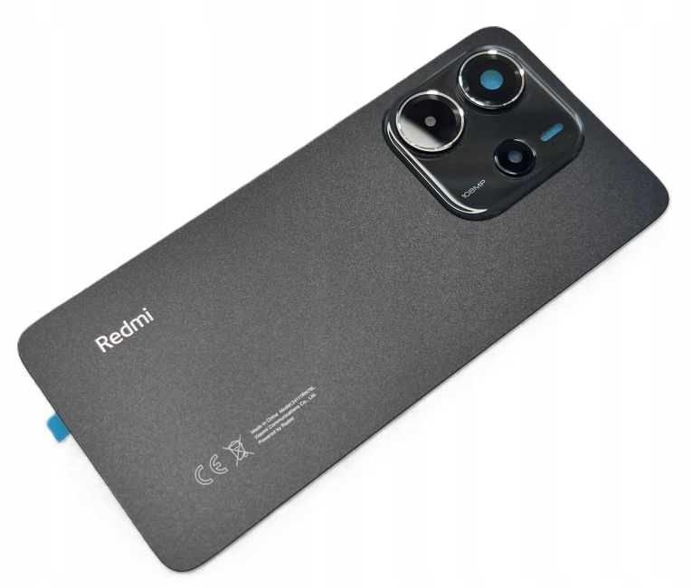 Oryginalna Klapka Baterii Redmi Note 14 4G Black Ce 24117RN76L Kompletna