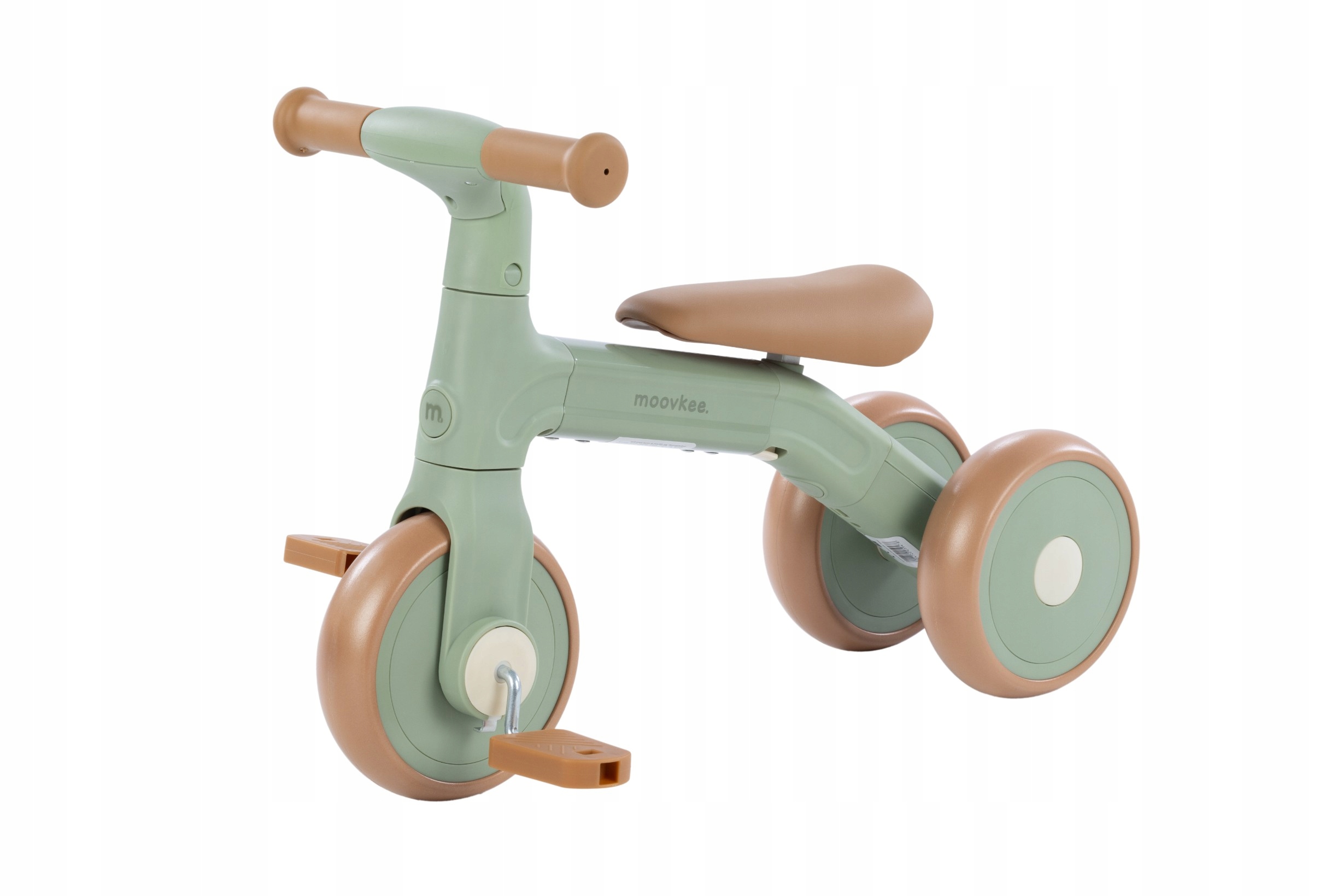 Rower Todi 3w1 Moovkee. Soft Mint