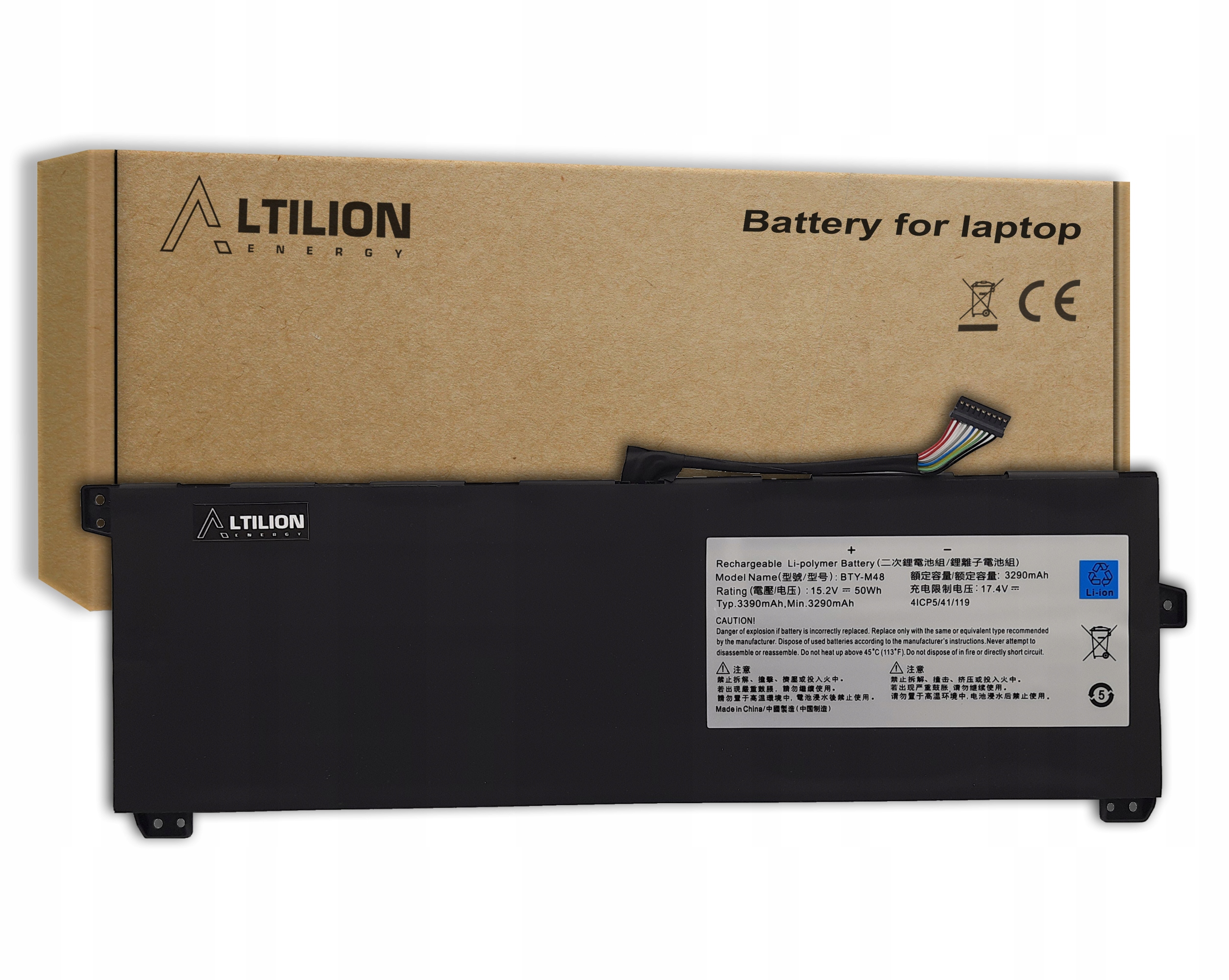 Baterie Altilion Energy BTY-M48 kompatibilní s Msi