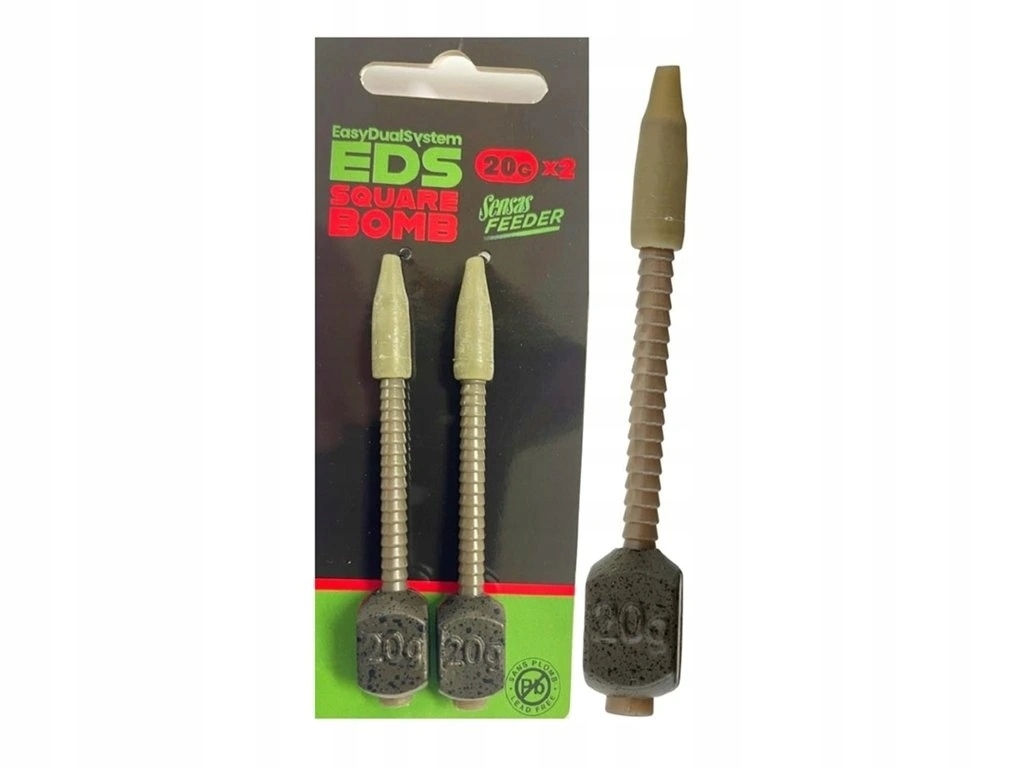 Sensas Ciężarki Eds Square Bomb 40g 2szt.