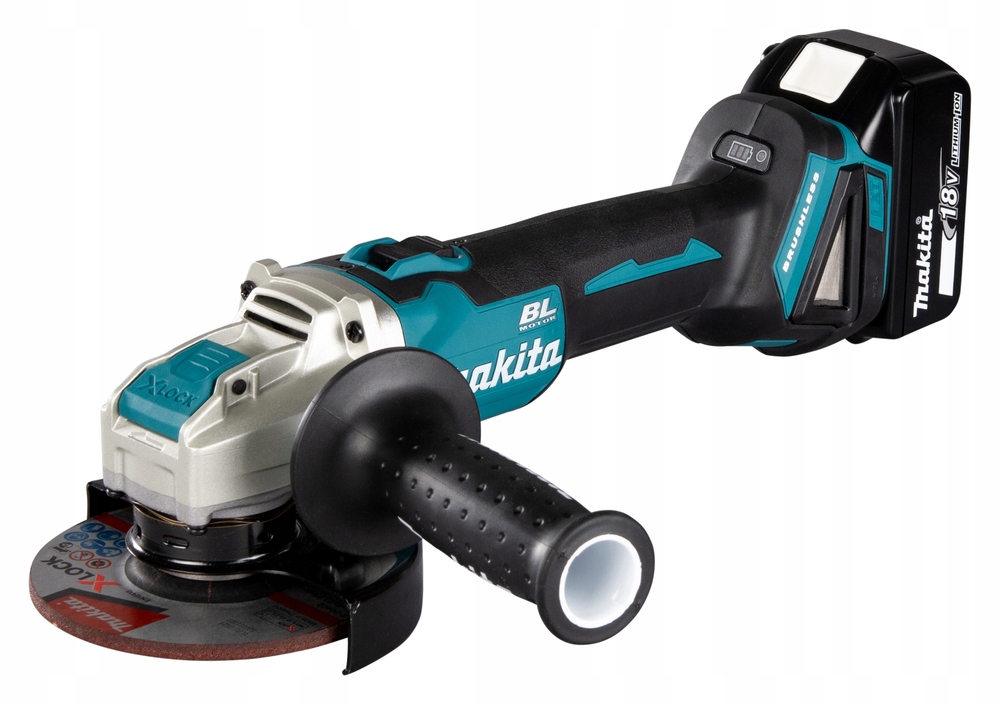 Úhlová bruska o průměru 125 mm Li-Ion 18V DGA521 Makita