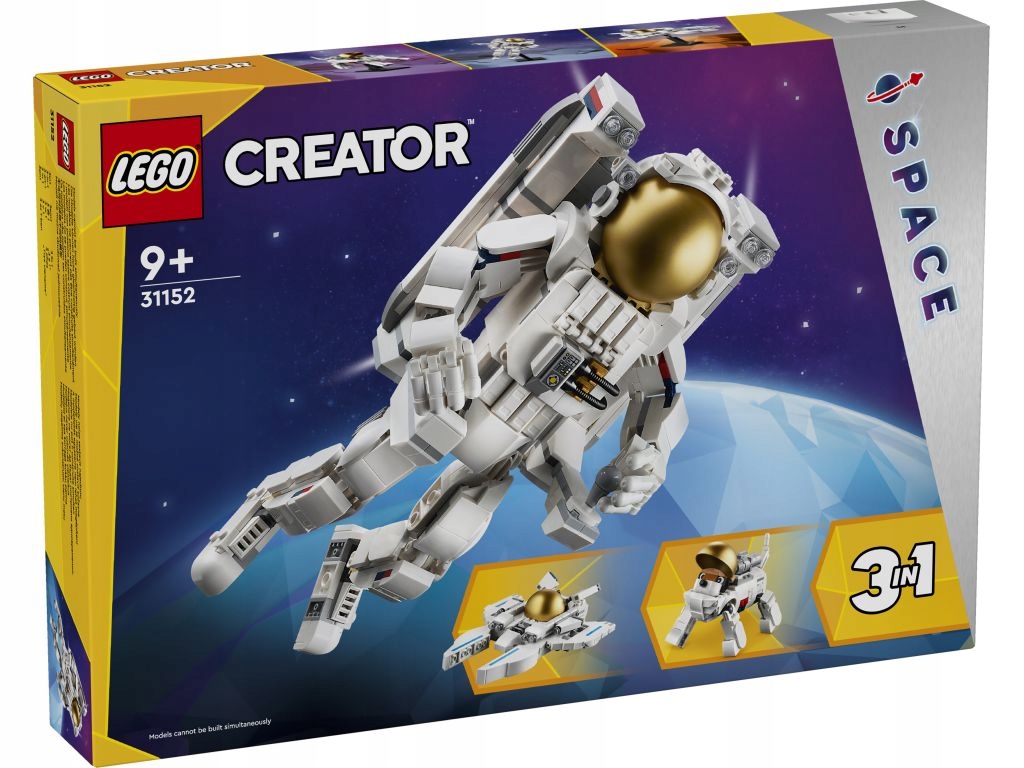 LEGO 31152 CREATOR Astronauta 3 w 1