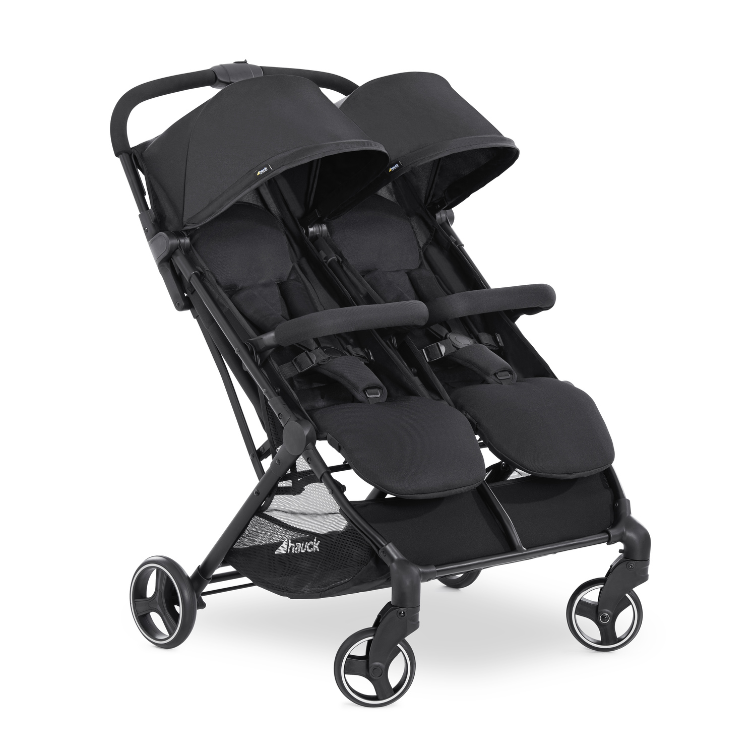 Wózek Spacerowy Bliźniaczy Hauck Swift X Duo Black