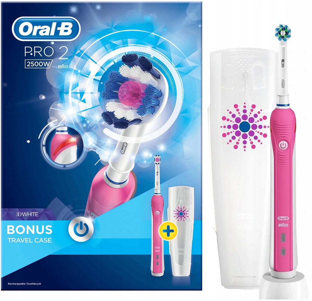 Электрическая зубная щетка oral b pro 2 2500 купить ингаляторы уфа цена