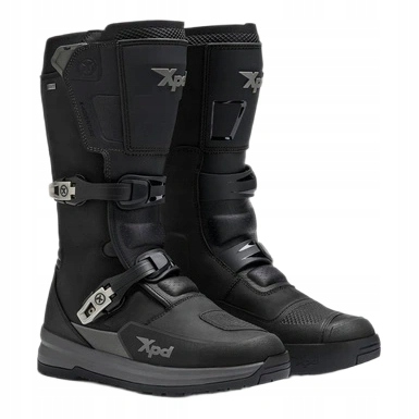Turistické motocyklové topánky Xpd X-adventure H2OUT Black čierne Darčeky