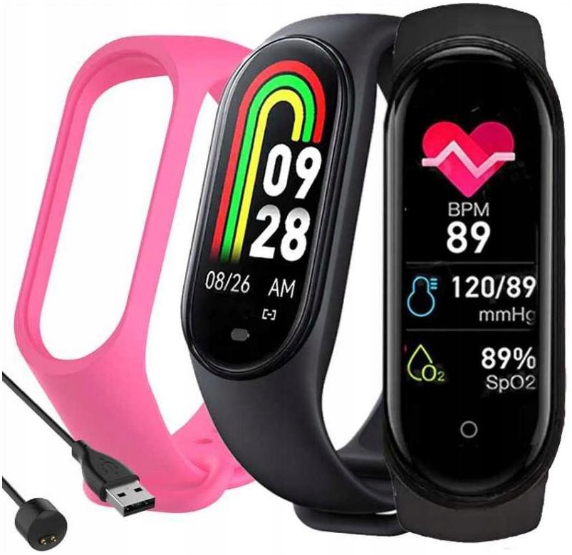 KROKOMIERZ SMARTWATCH SMARTBAND M8 OPASKA