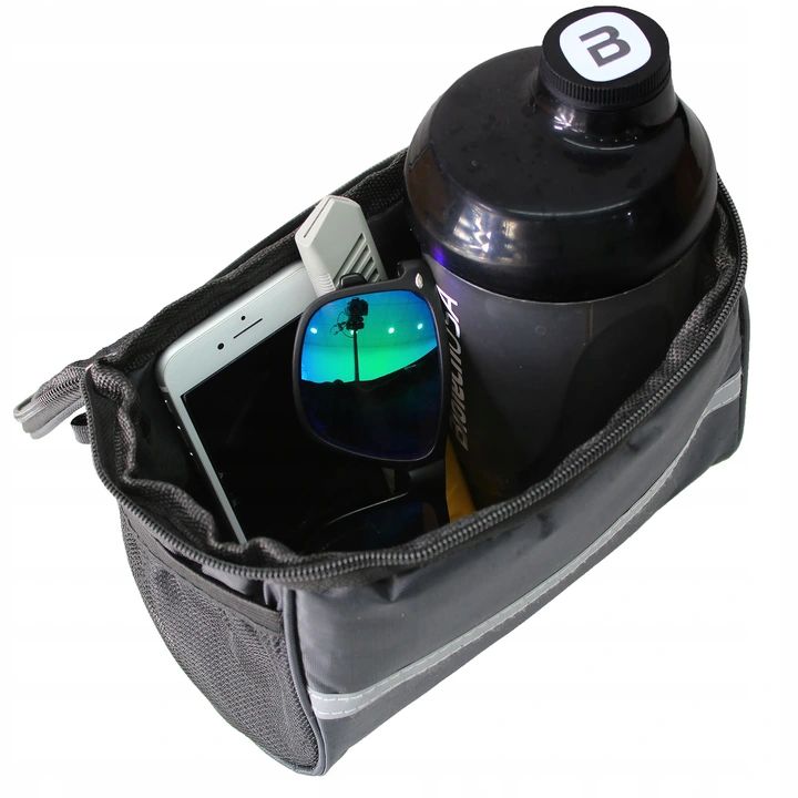 TORBA ROWEROWA NA KIEROWNICĘ SAKWA NA ROWER DUŻA Montaż na ramę