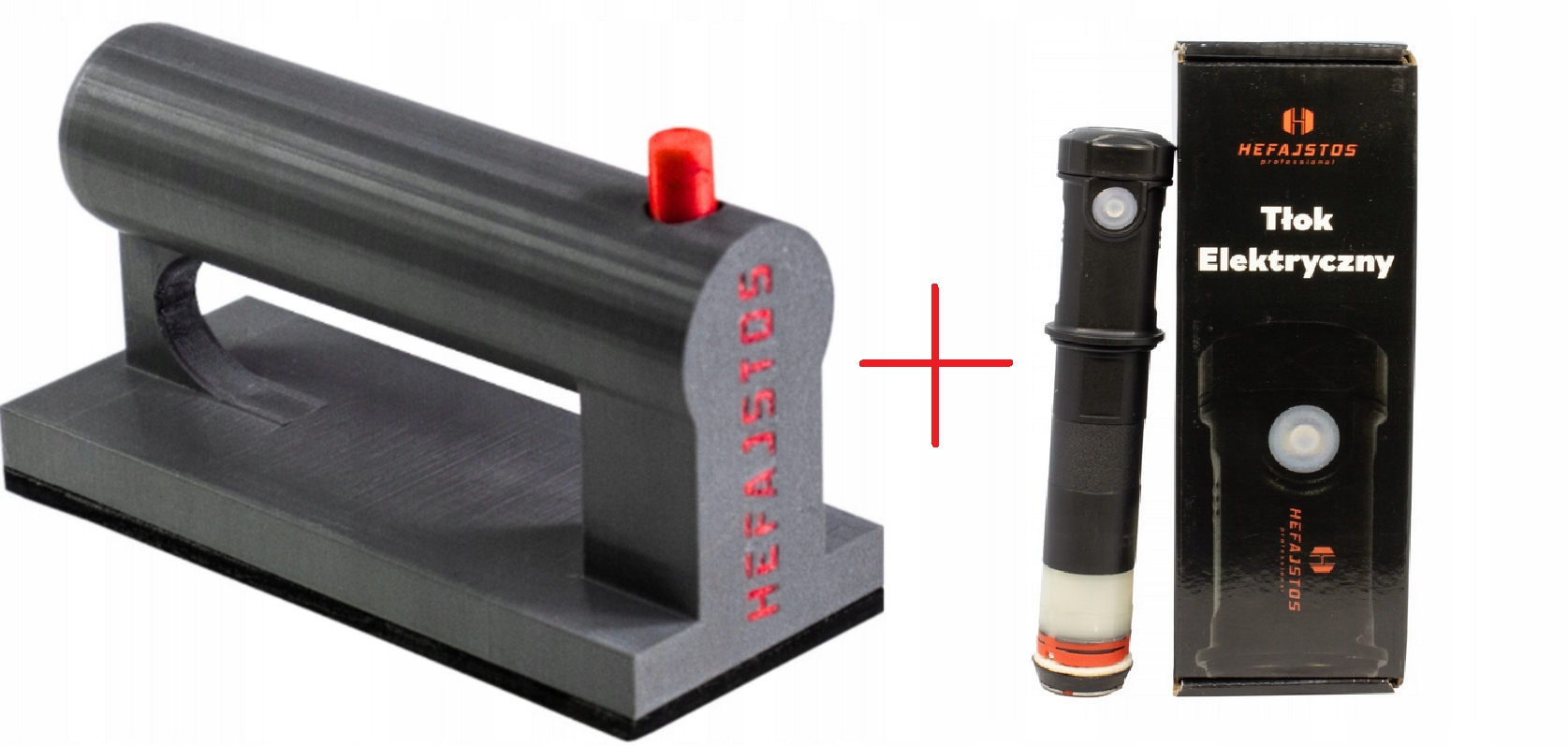 Przyssawka do wąskich płytek do cokolików gres płytki Hefajstos Tłok Elek