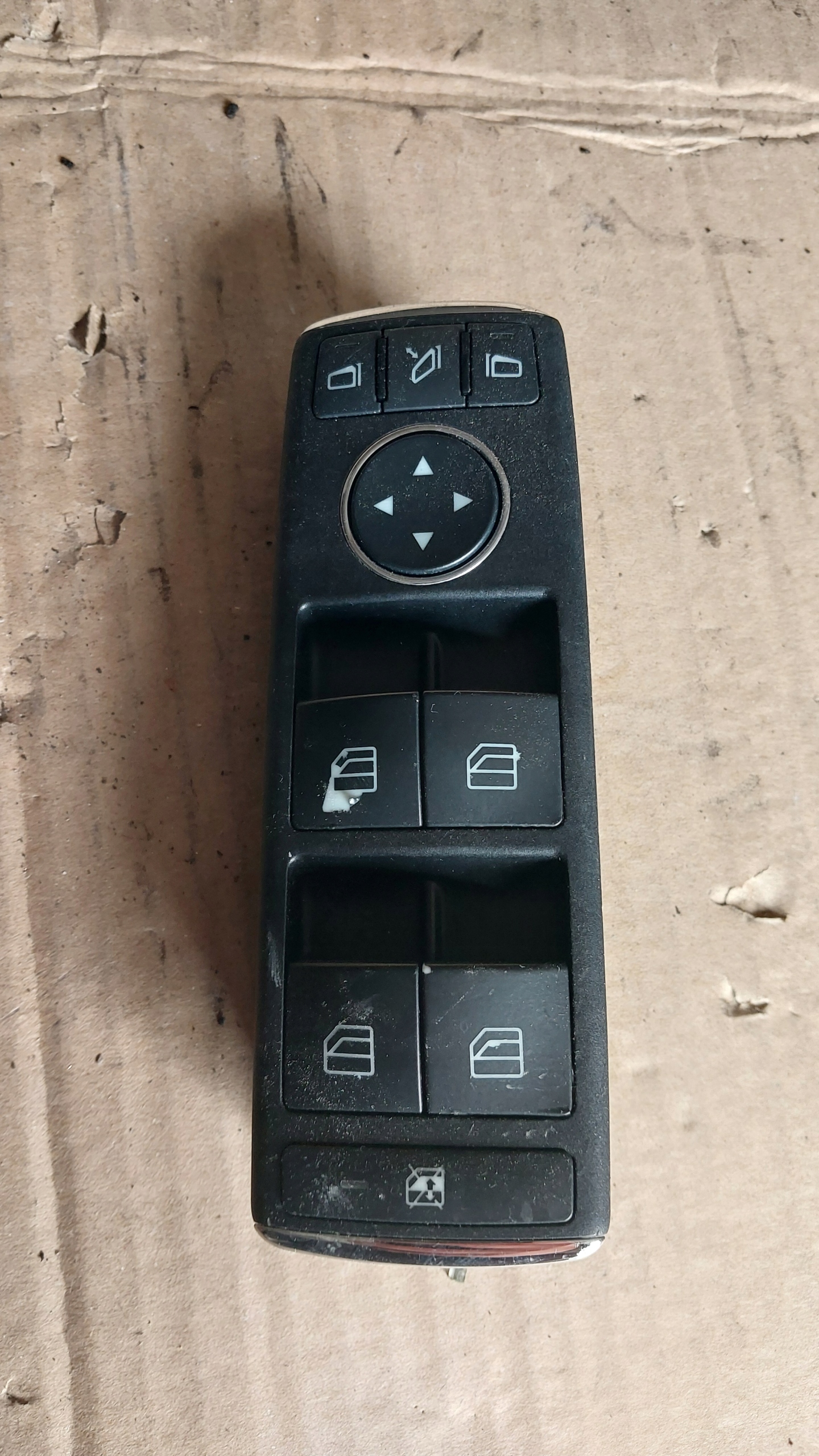 PANEL window control switch of mirrors MERCEDES GLK X204 W204 A2048703558 EU