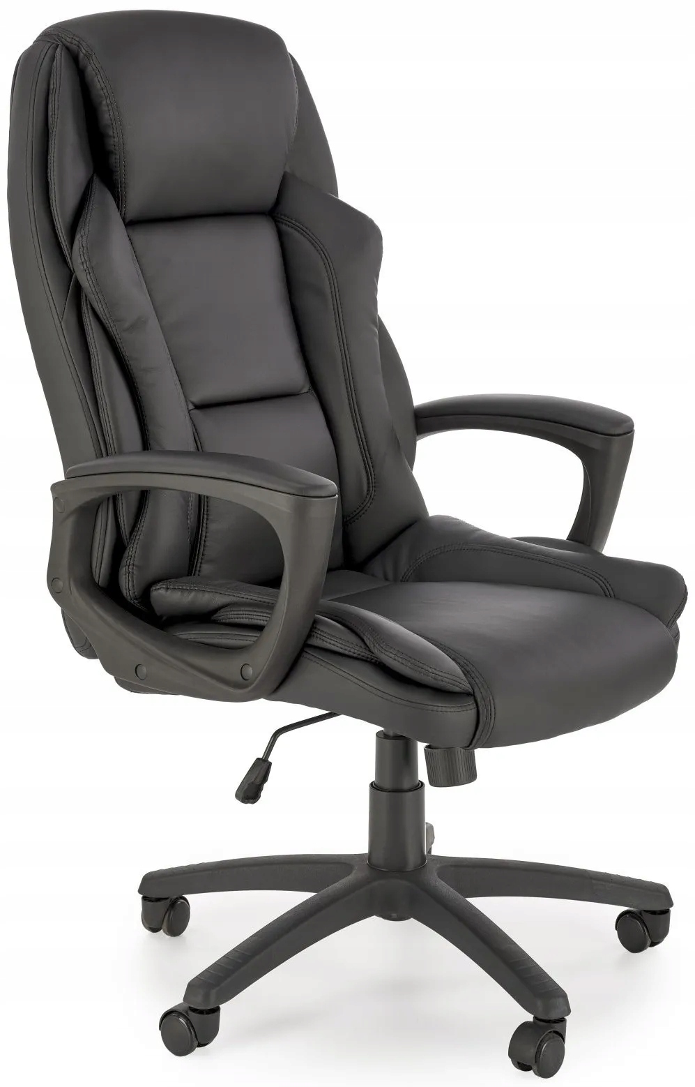 Fotel Gabinetowy Obrotowy Mario Czarny Mechanizm Tilt Halmar