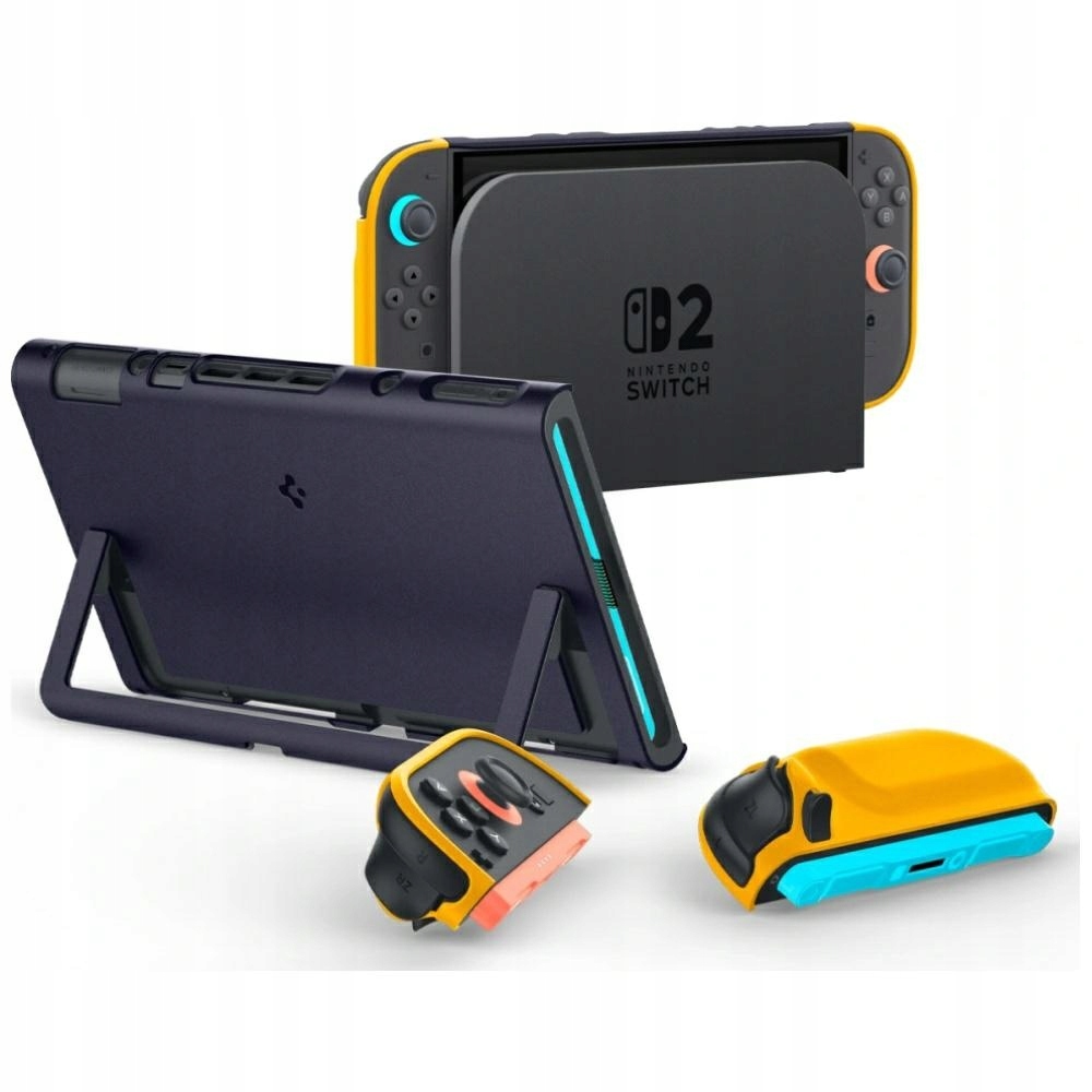 Etui do Nintendo Switch 2, Spigen Nano Pop stylowe smukłe cover dwukolorowe