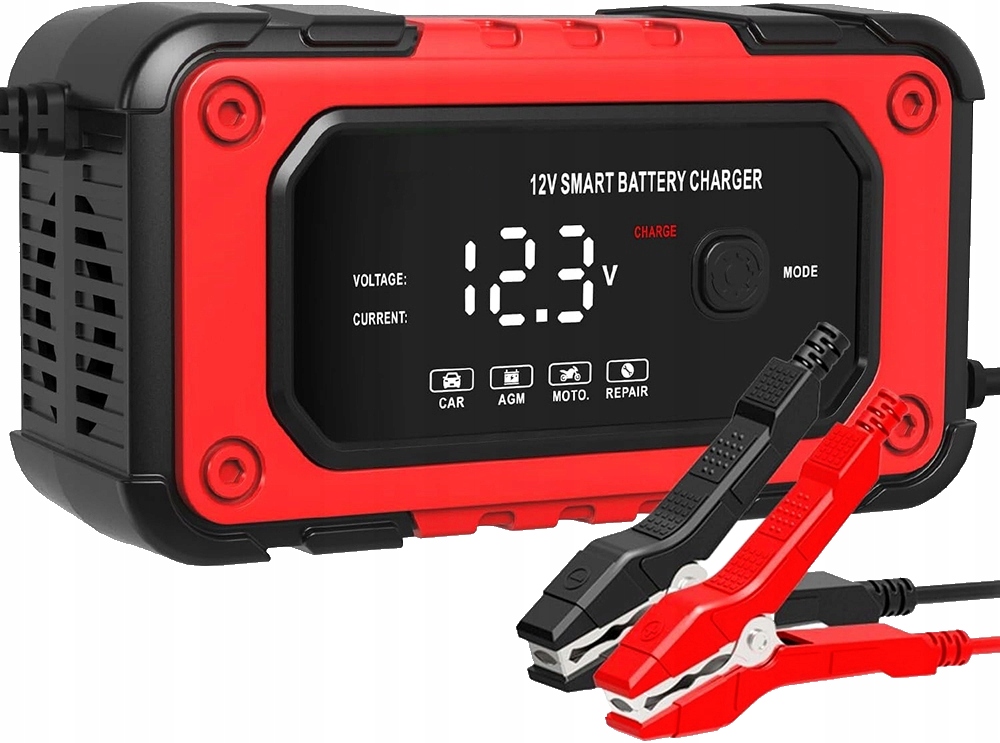 PROSTOWNIK SAMOCHODOWY 6A 12V BATERIA ŁADOWARKA DO AKUMULATORA Marka Foxsur