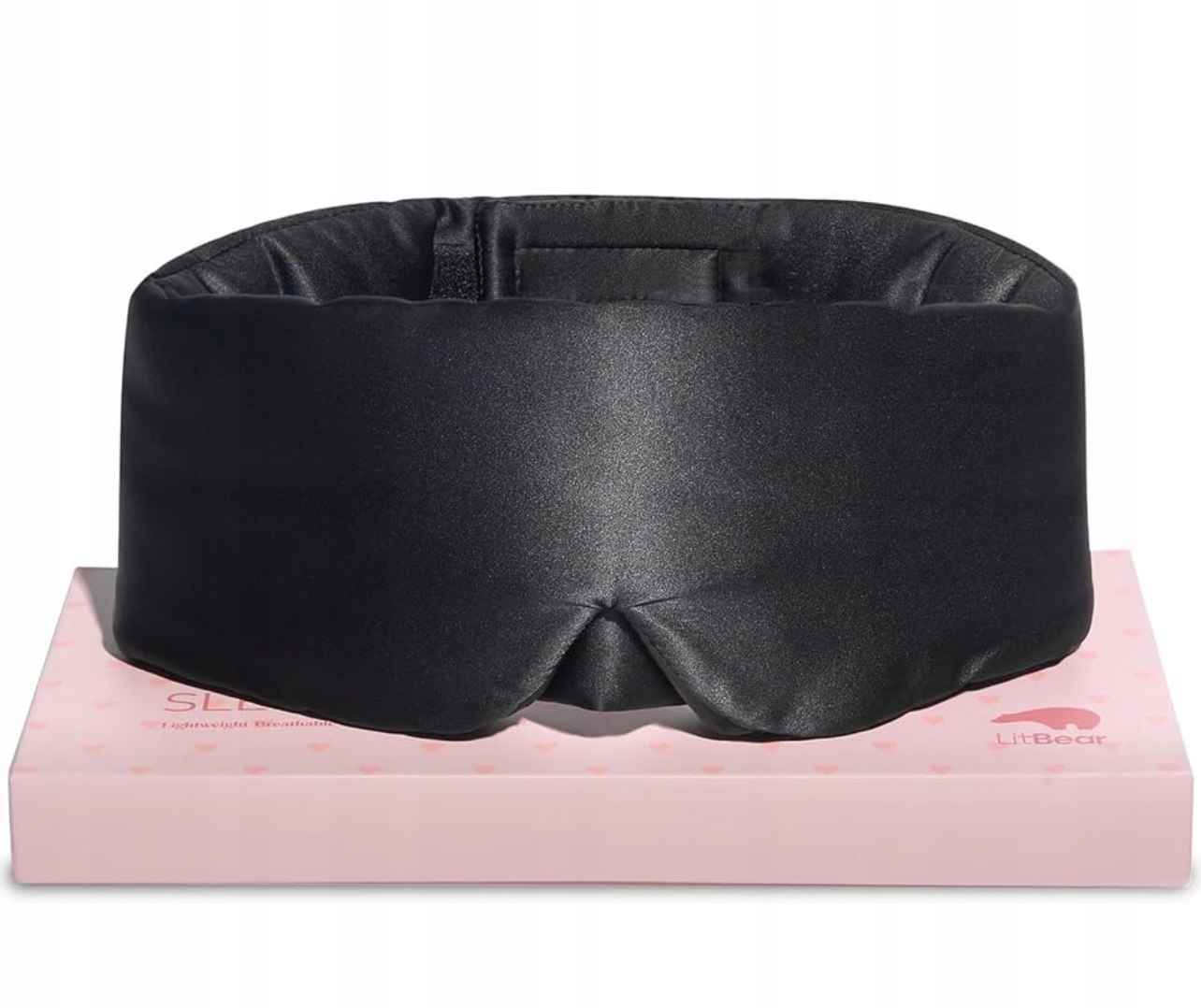 Spací maska LitBear Side Sleep Mask – luxusní spánek ze 100% hedvábí