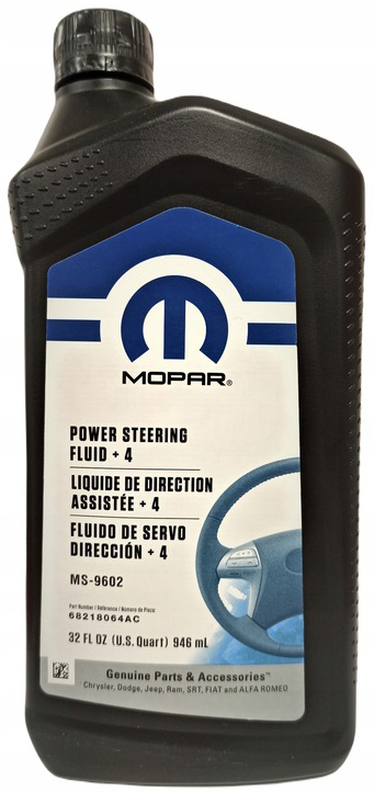 Mopar Power Steering Fluid +4 946 ML