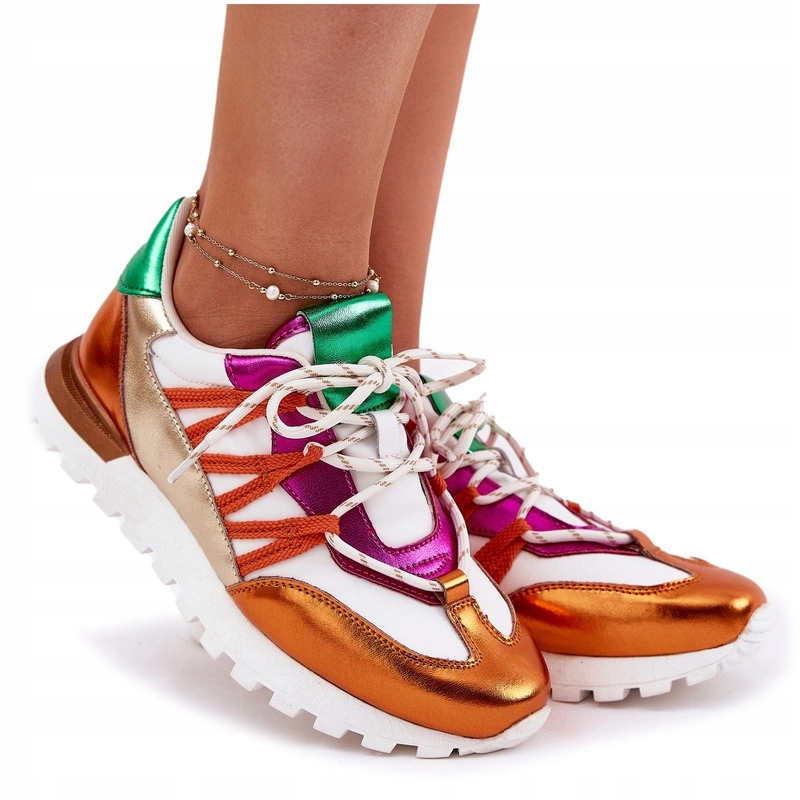 Dámské Kožené Polobotky Artiker 56C1737 Multicolor 39