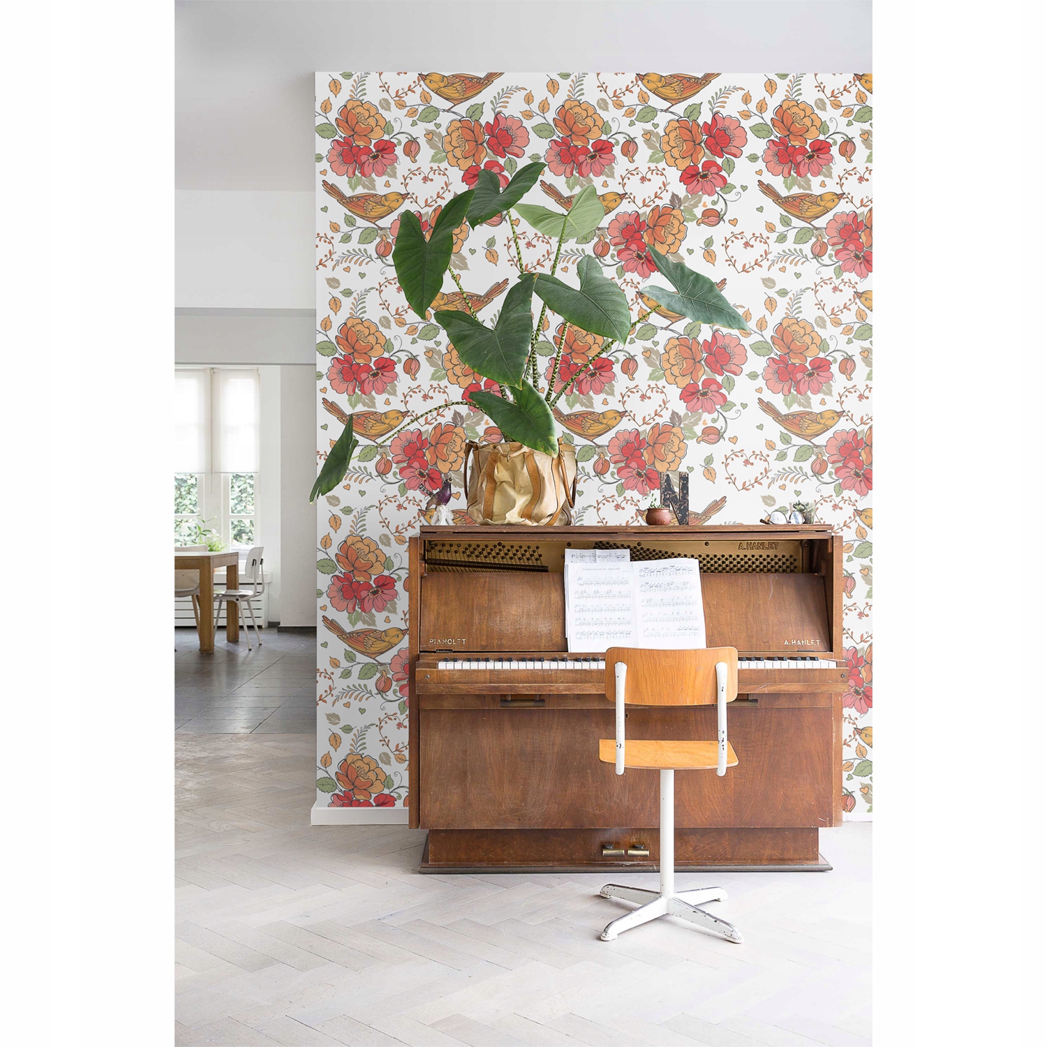 

Fototapeta na flizelinie Kwiatowy ornament 208x146