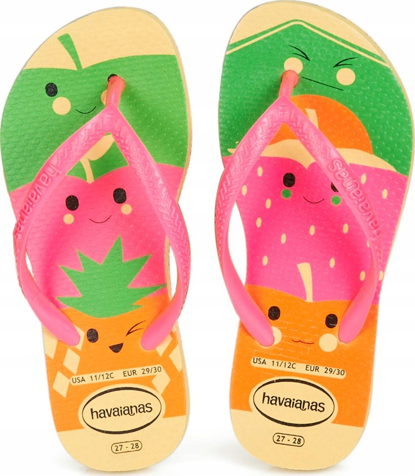 

K147 Dziewczęce Klapki Japonki Havaianas 23-24