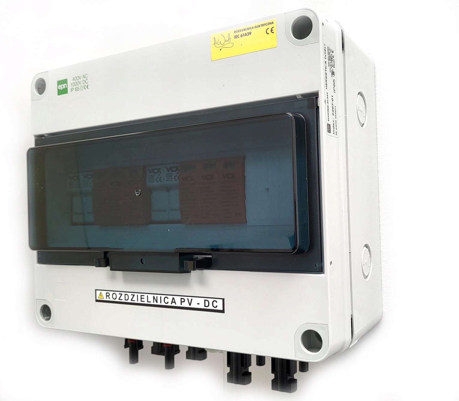 Rozdzielnica Pv fotowoltaika 1000V DC SW2+ 2MPPT