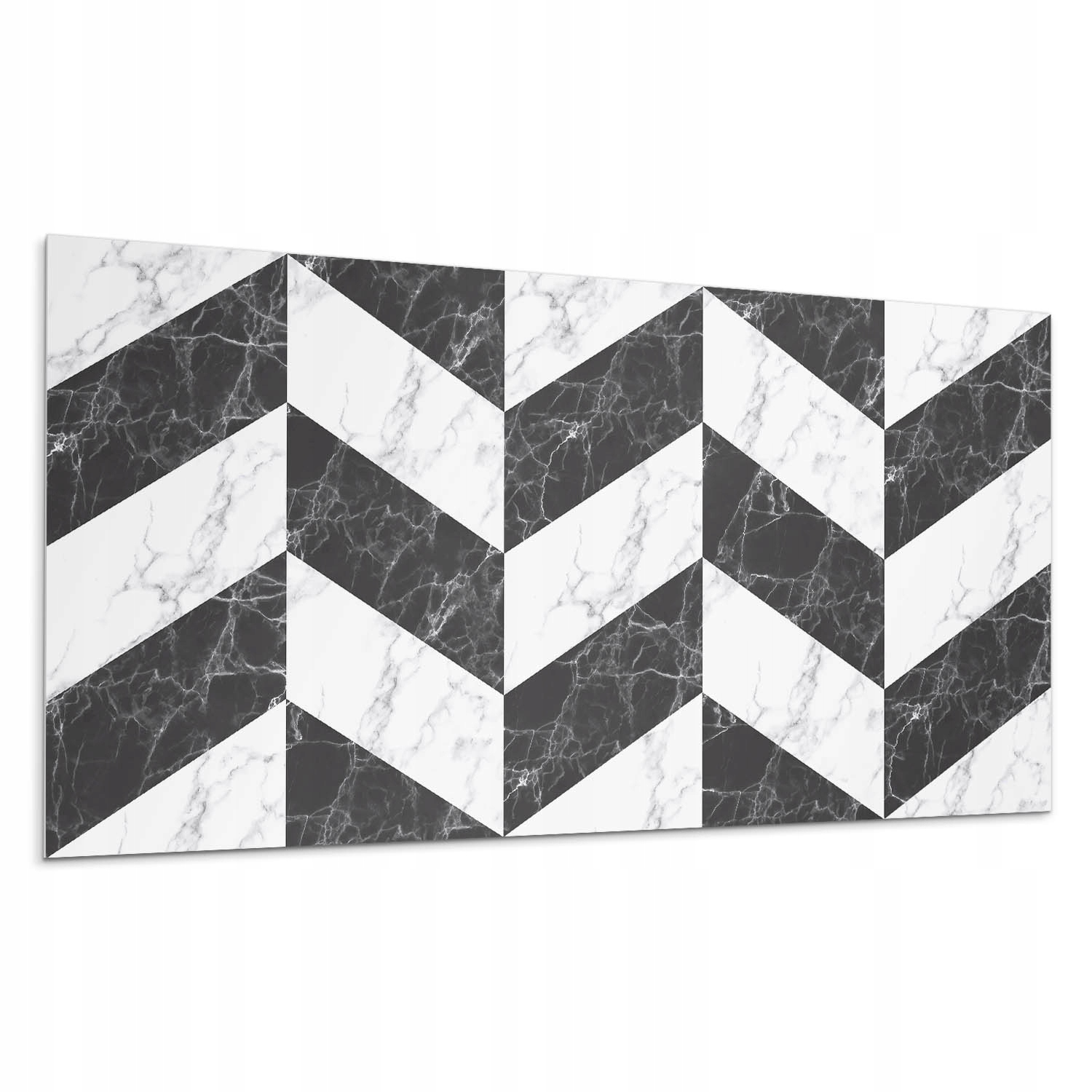 Dekorativní vinylový podlahový panel Vzor s mramorovou jedličkou XXL 120 x 60 cm