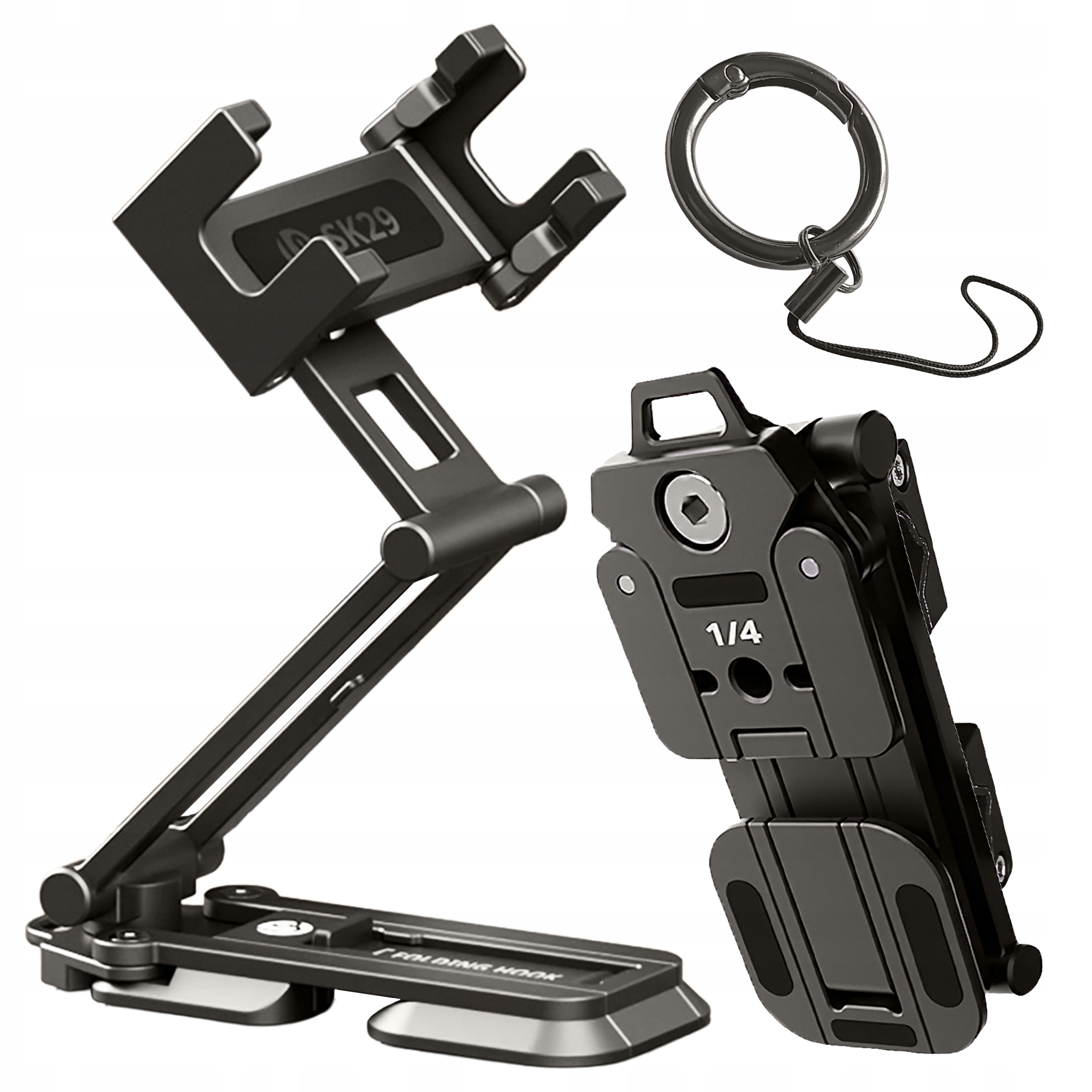 Kovový držák telefonu Ulanzi SK29 rozkládací stolní stativ vlog