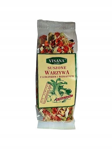Levně 7 x Visana Sušená zelenina s libečkem a rozmarýnem 100 g