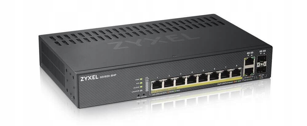 Switch Zyxel GS1920-8HPV2-EU0101F