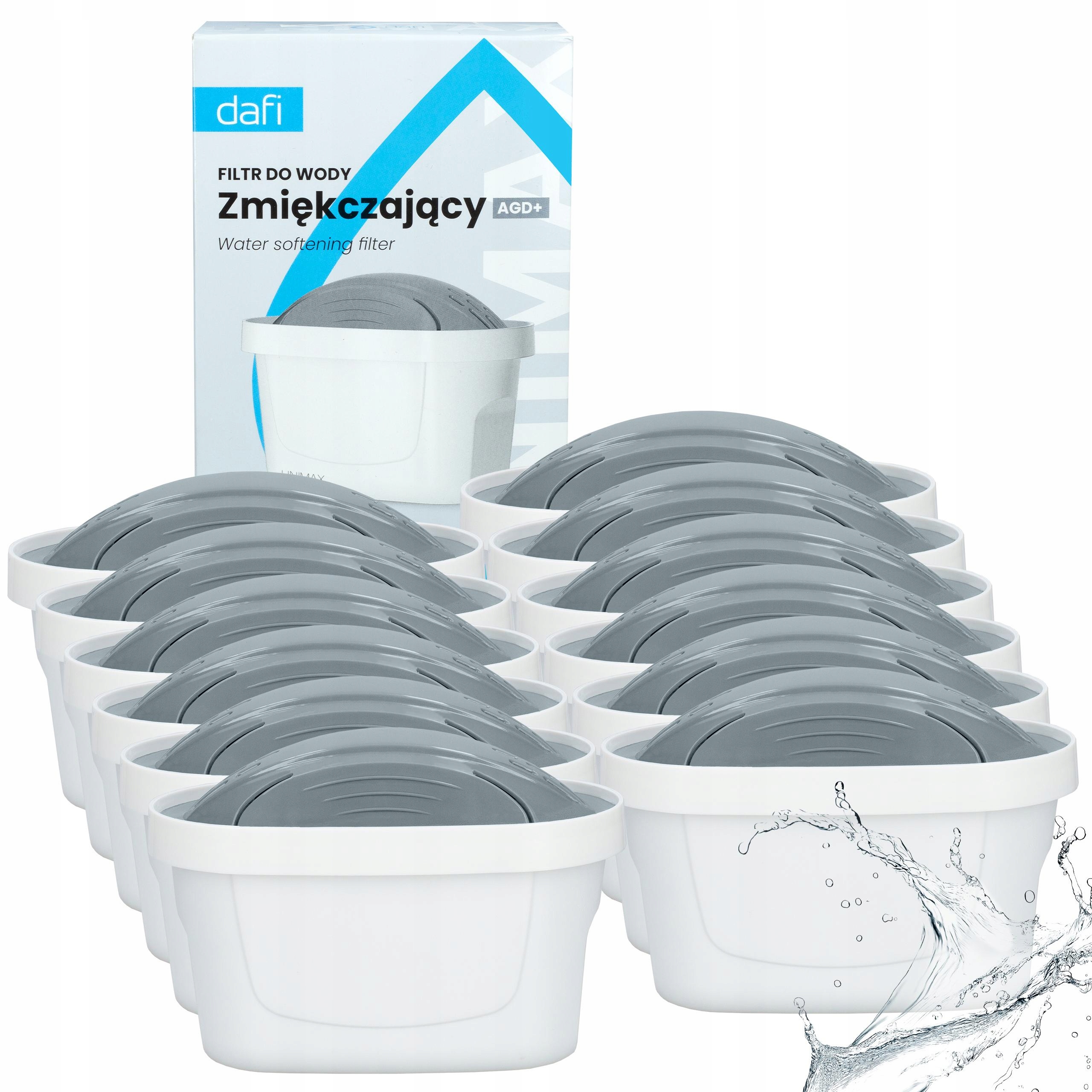filtr Dafi Unimax Agd+ do dzbanek filtrujący Dafi szklany 12x