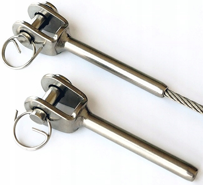 KOŃCÓWKA WIDEŁKI DO ZAWALCOWANIA NIERDZEWNA KWASOODPORNA A4