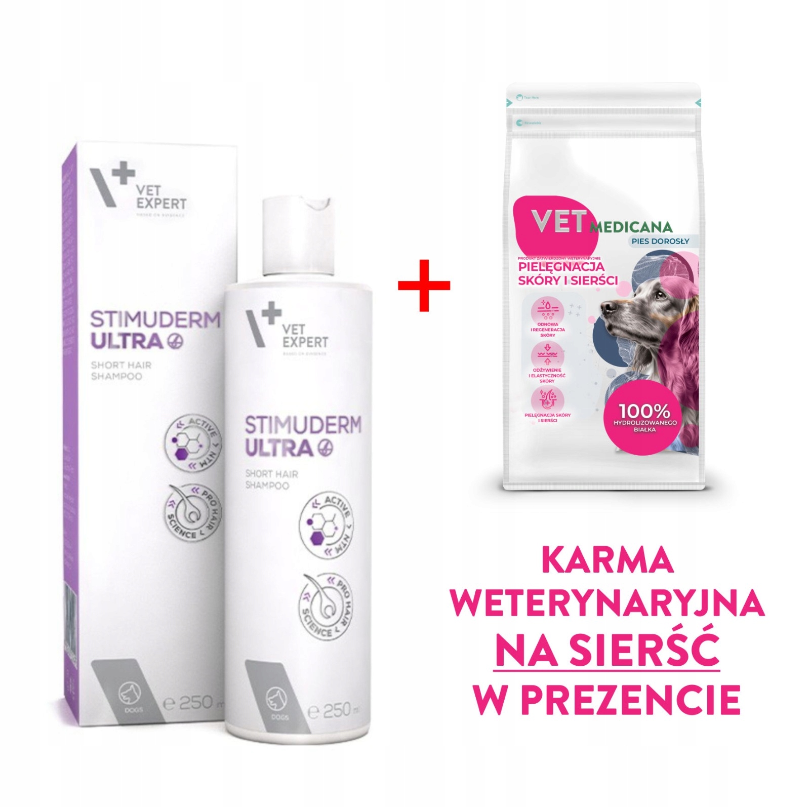 Vet Expert Stimuderm Ultra Short Hair Shampoo szampon dlapsów krótkowłosych