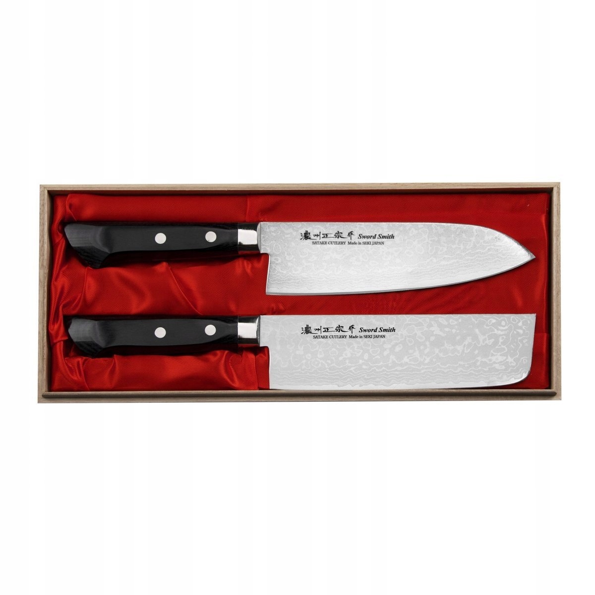 St Unique Sai VG-10 zest Santoku Nakiri