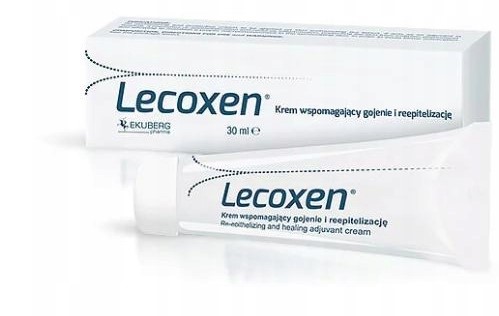 

Lecoxen krem przyśpieszający gojenie ran 30ml