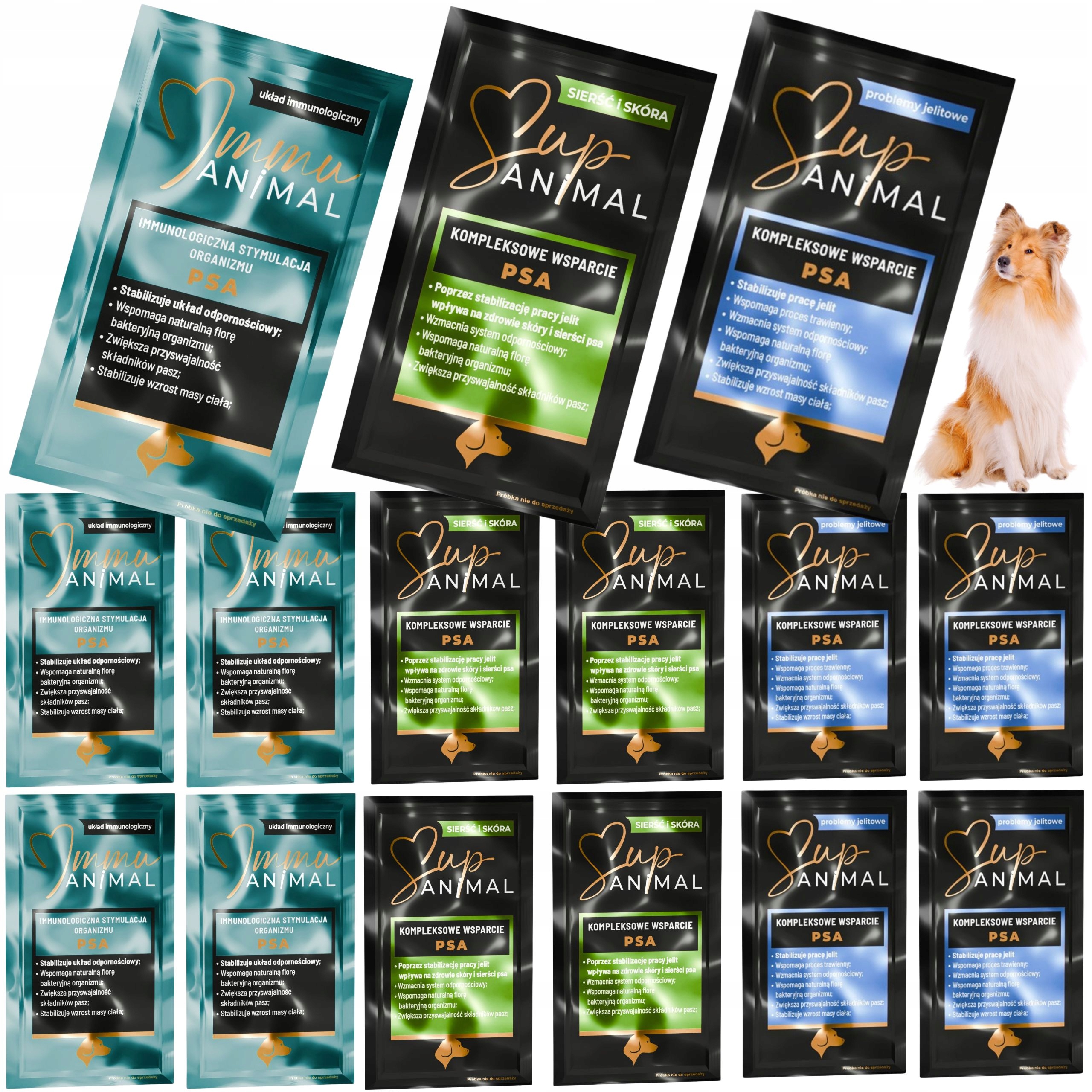 Levně Postbiotik Pro Psa Máslan SupANIMAL ImmuAnimal Zdravá Střeva Kůže Srst