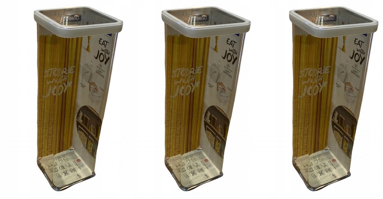 Zestaw 3 pojemników na żywność 2 L LOFT ROTHO P BI