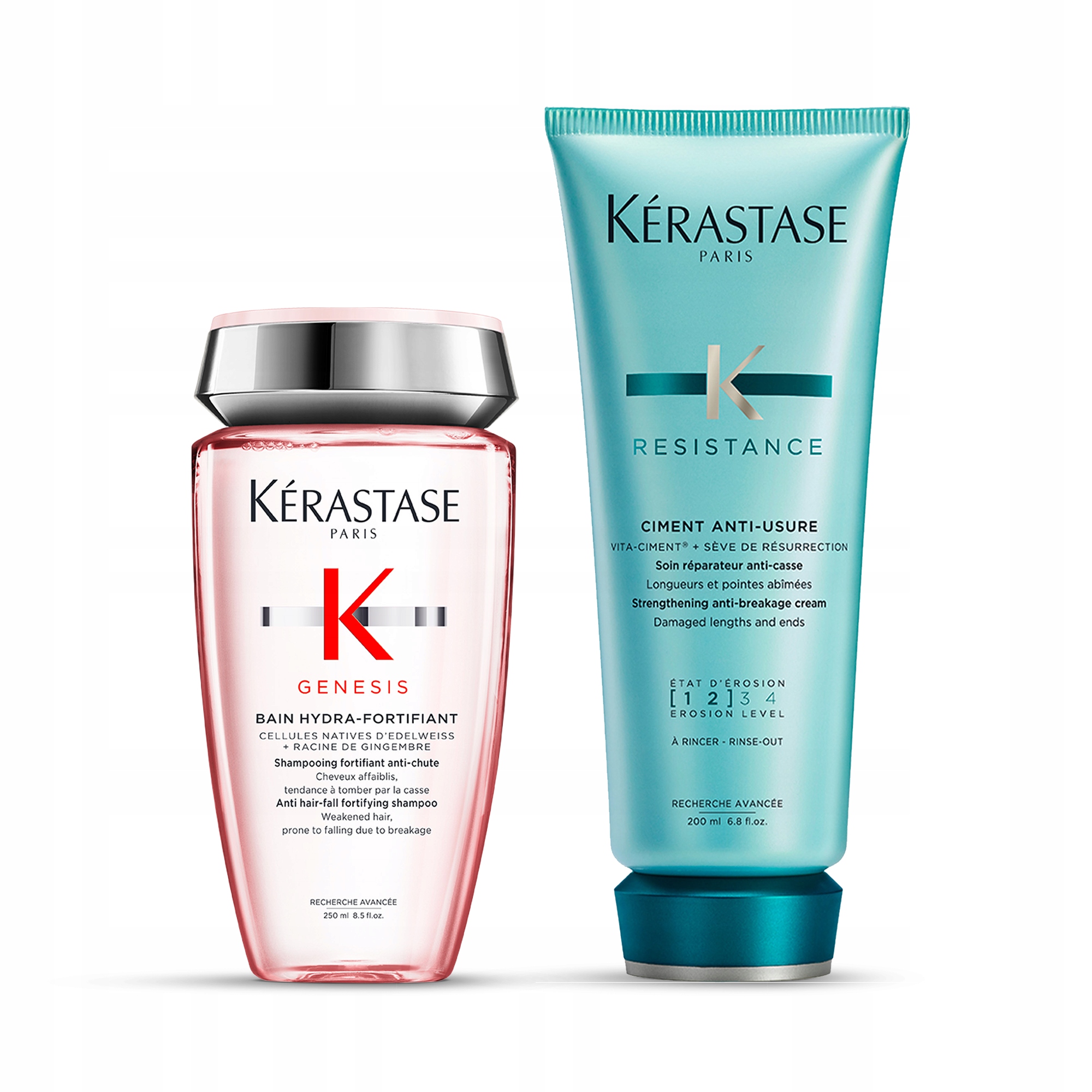 Kérastase Genesis Zestaw Nawilżający Do Włosów Osłabionych Szampon Odżywka