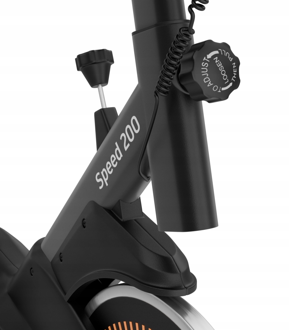 Rower treningowy magnetyczny pionowy Halo-Fit Speed200 do 120kg Rodzaj mechaniczny