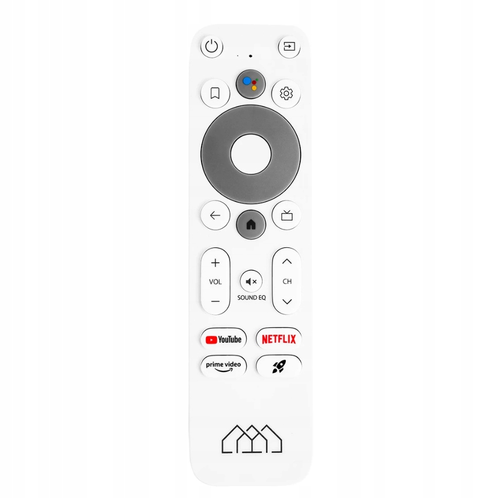 Pilot do Android SMART TV Homatics WHITE z certyfikatem Google