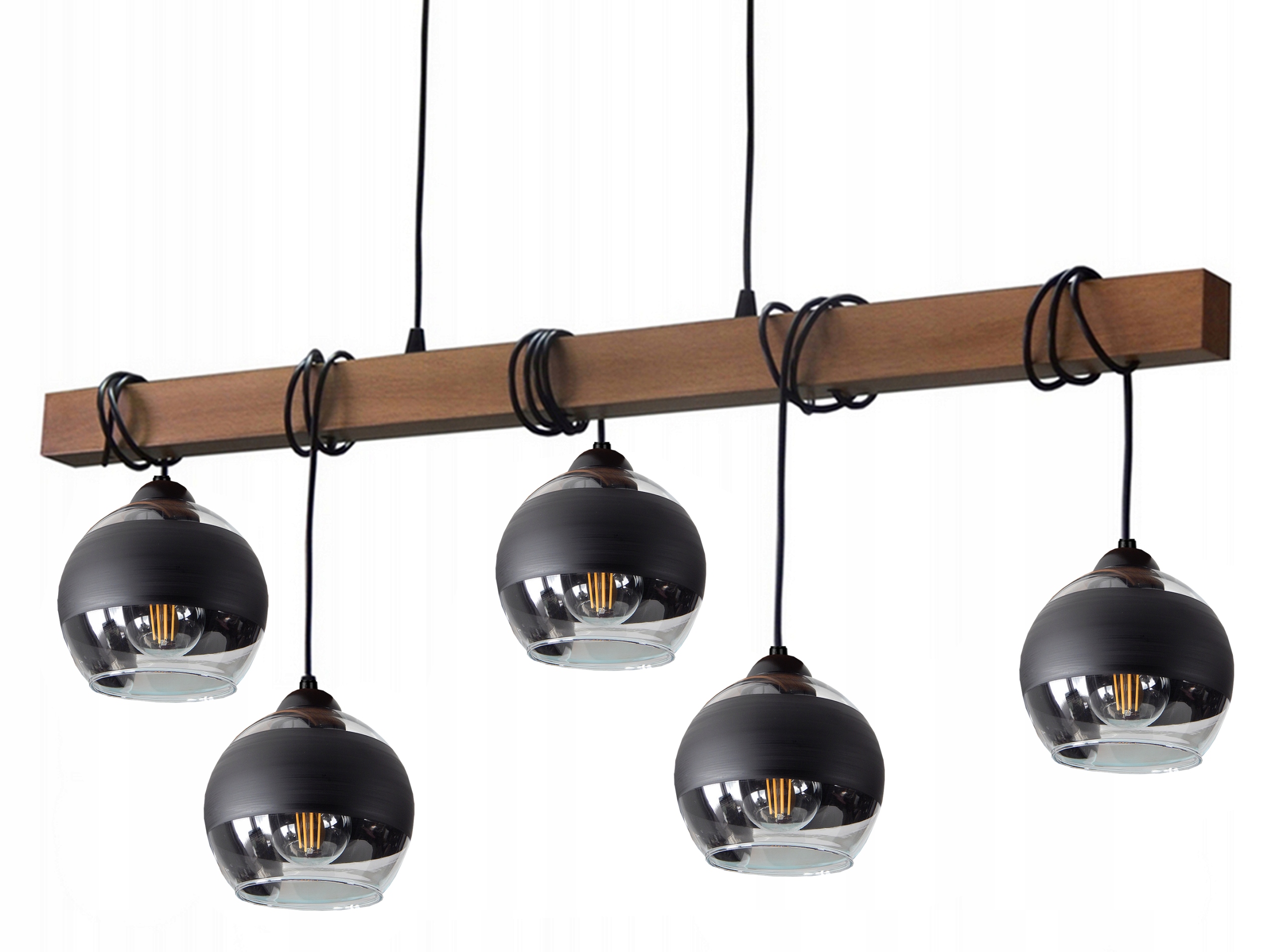 Lampa Nad Stůl Do Obývacího Pokoje Mezipatře, Vysoký Závěsný Strop, Nastavitelná, Led E27