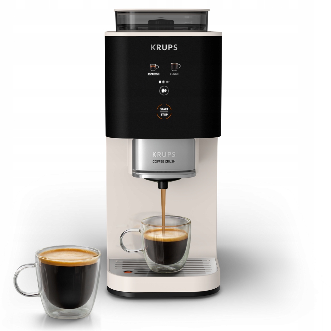 Ekspres do kawy ciśnieniowy KRUPS Coffee Crush kolbowy z młynkiem