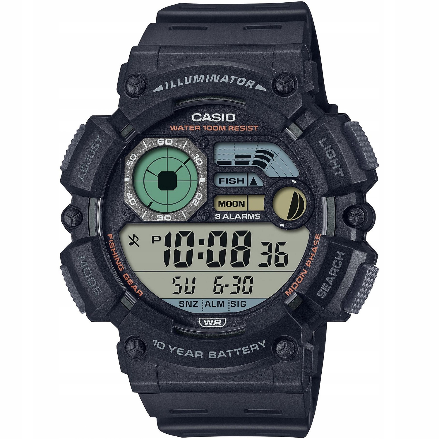 Pánské Hodinky Casio WS-1500H-1AVEF černé