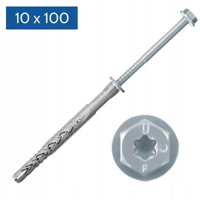 Rámový kolík Fischer Sxrl 10x100 Fus pozinkovaný, 50 ks