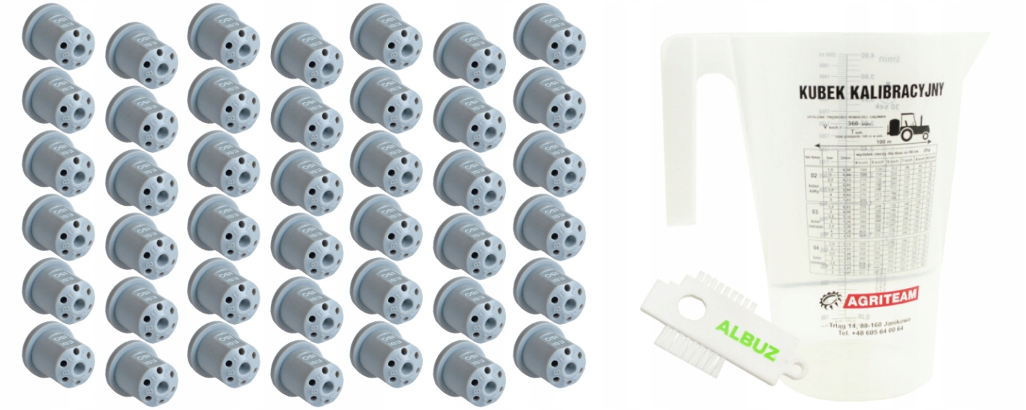 КОМПЛЕКТ НАСАДОК ДЛЯ БАЛКИ 21M ESI 110 06 ALBUZ + БЕЗКОШТОВНО