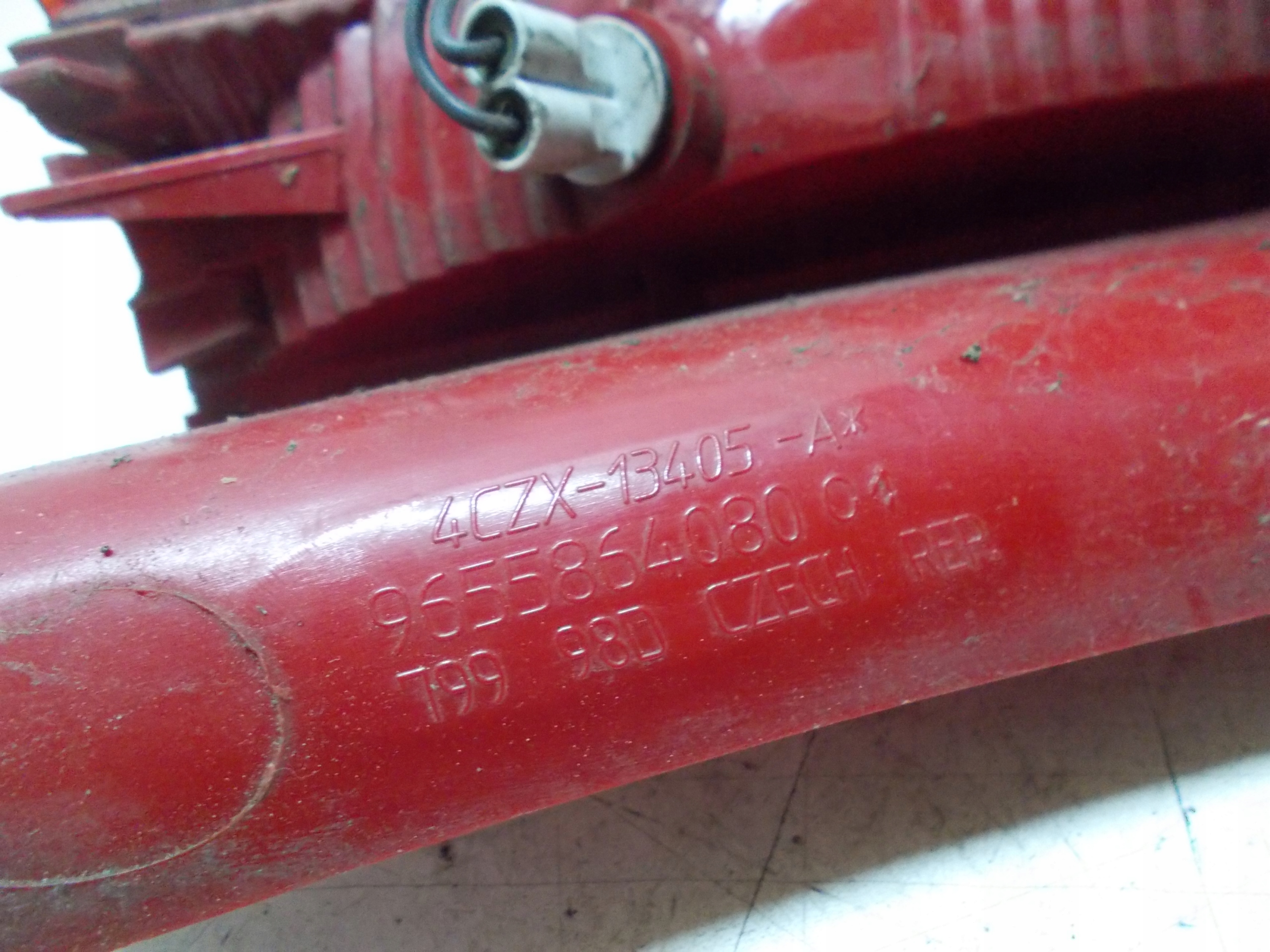 CITROEN C4 08R light left rear part 9655864080
