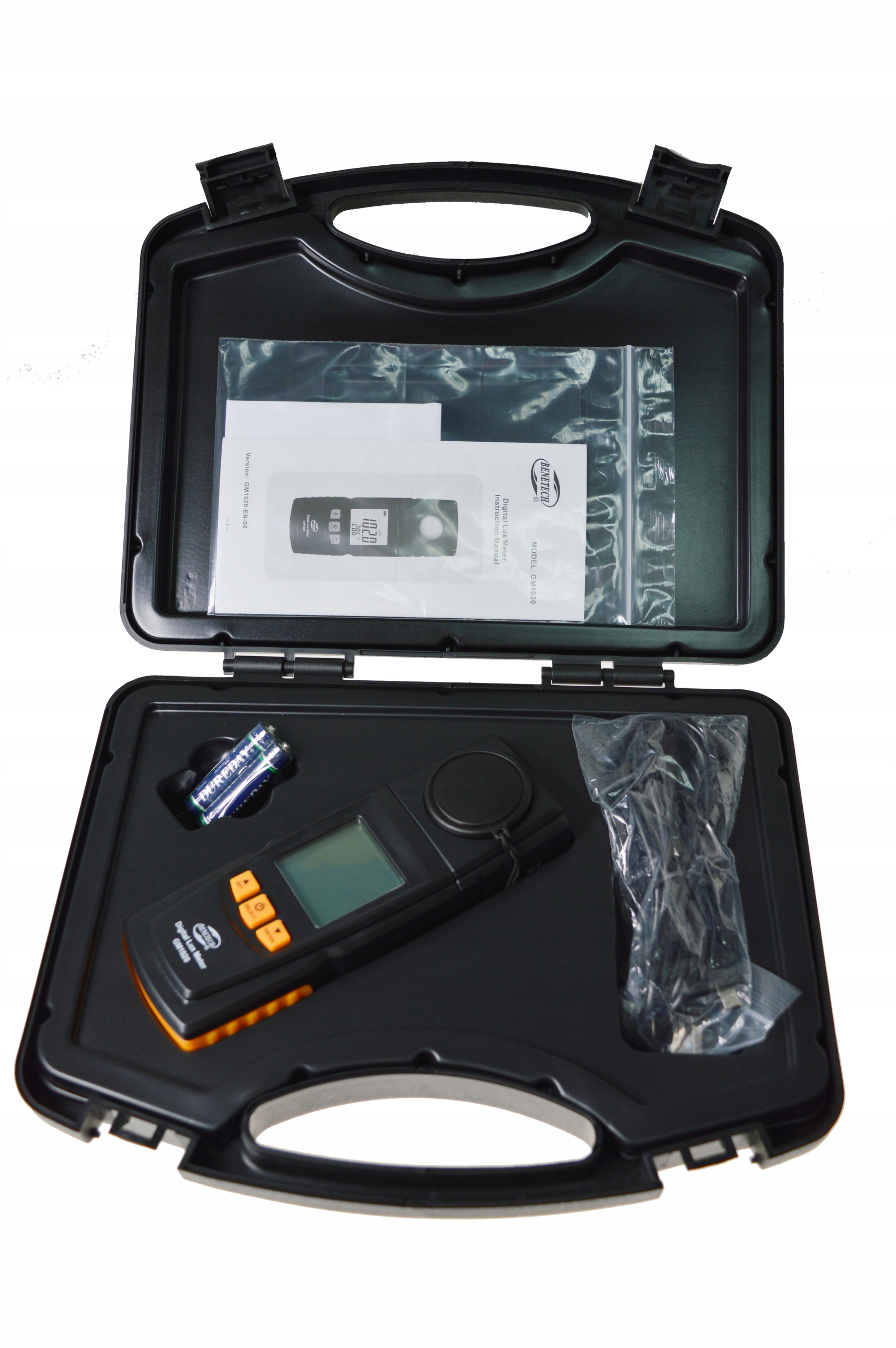 LUKSOMIERZ LUXOMETR MIERNIK NATĘŻENIA ŚWIATŁA OŚWIETLENIA ŚWIATŁOMIERZ LCD EAN (GTIN) 5903738810512