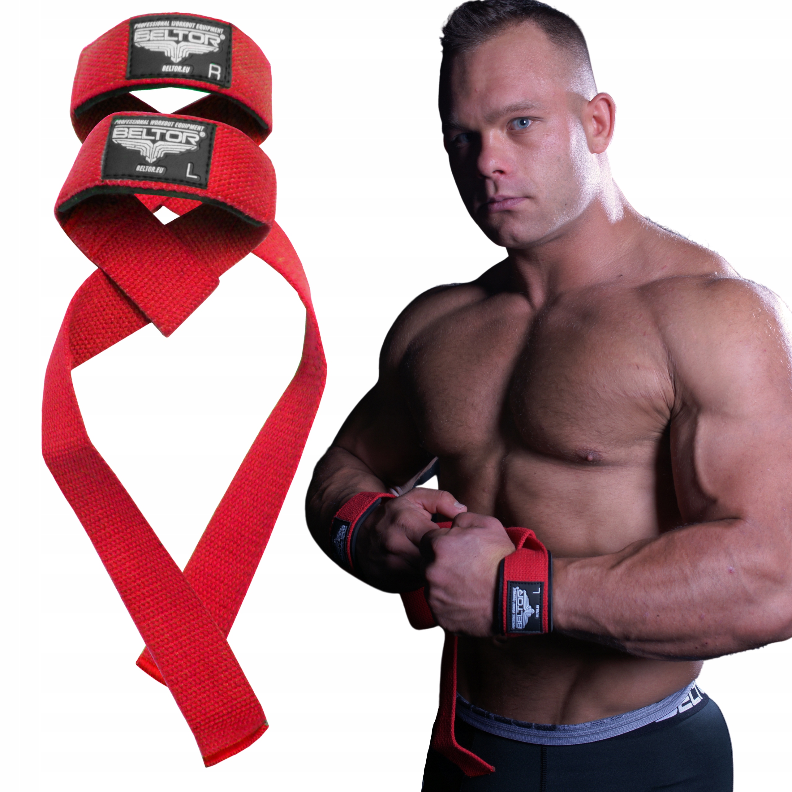 

Beltor Paski Treningowe Uchwyty Do Martwego Ciągu