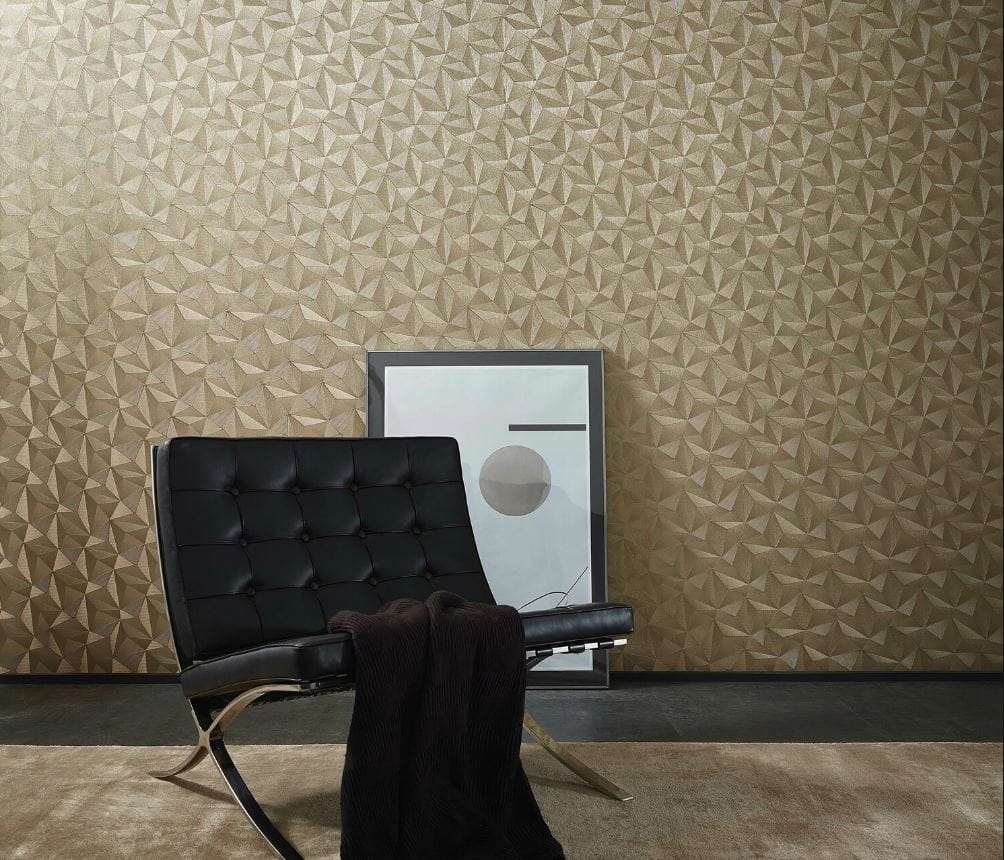 TAPETA GEOMETRYCZNA TRÓJKĄTY 3D ERISMANN 10106-30 Marka Erismann