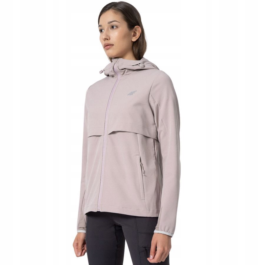 KURTKA DAMSKA 4F PRZEJŚCIOWA Przeciwdeszczowa SPORTOWA WIOSENNA SOFTSHELL Marka 4F