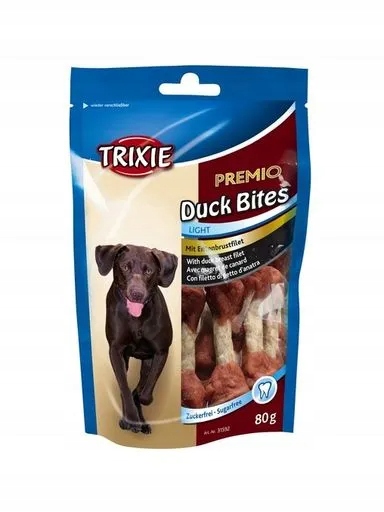 5 x Trixie Snacky Premio kosti s kachnou pro psa 31592